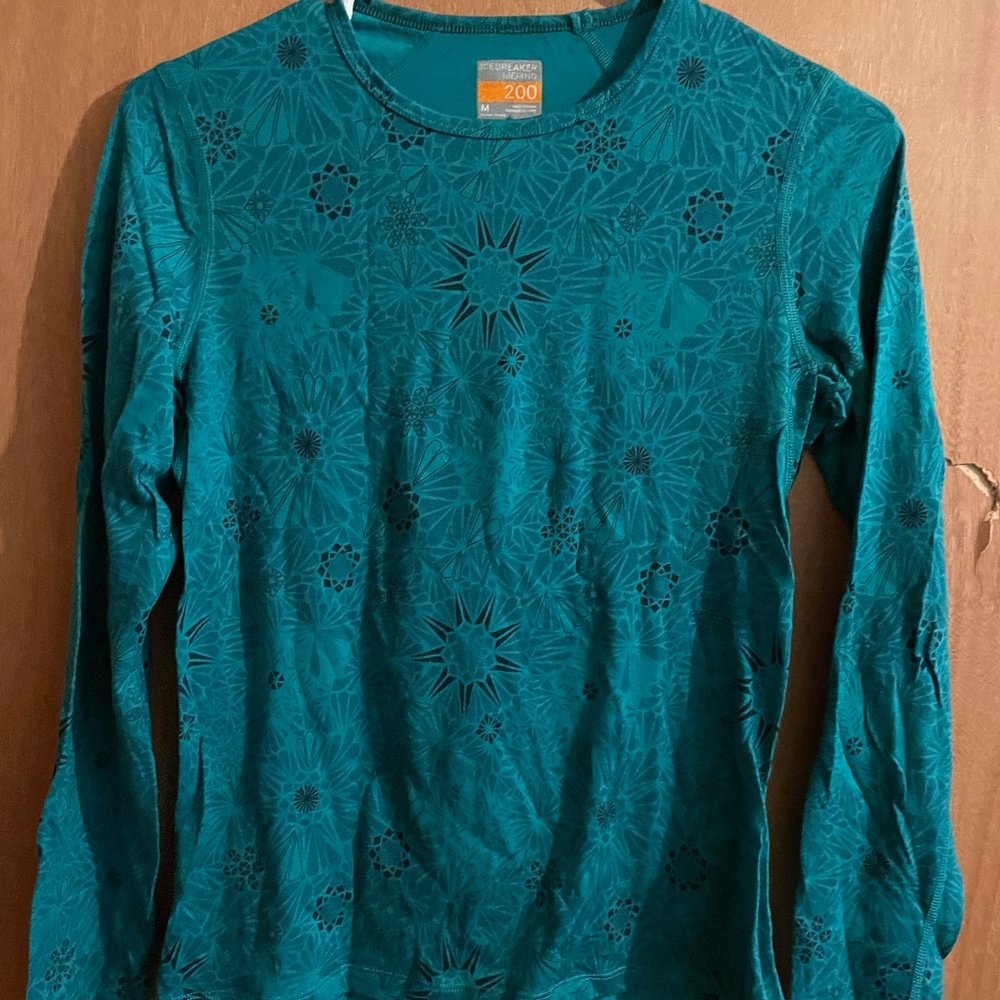Icebreaker Merino 200 Long-Sleeve Top & Leggings Medium